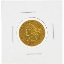 1881 $5 Liberty Head Half Eagle Gold Coin