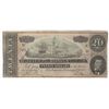 Image 1 : 1864 $20 The Confederate States of America Note
