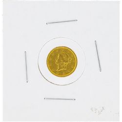 $1 1853 Liberty Head Gold Dollar Coin