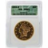 Image 1 : 1904-S $20 Liberty Head Double Eagle Gold Coin ICG MS61