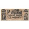 Image 1 : 1800s $100 The New Orleans Canal & Banking Company Note