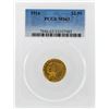 Image 1 : 1914 $2 1/2 Indian Head Quarter Eagle Gold Coin PCGS MS63