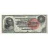 Image 1 : 1886 $2 Silver Certificate Note Hancock