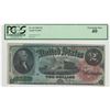 Image 1 : 1869 $2 Rainbow Large Size Legal Tender Note PCGS Graded EF40