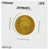 Image 1 : 1831 France 20 Francs Gold Coin