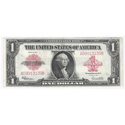 1923 $1 Legal Tender Red Seal Bank Note