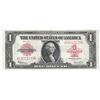Image 1 : 1923 $1 Legal Tender Red Seal Bank Note