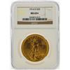 Image 1 : 1914-D $20 St. Gaudens Double Eagle Gold Coin NGC MS65+