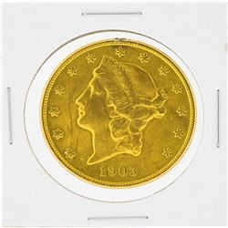 1903-S $20 Liberty Head Double Eagle Gold Coin