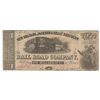 Image 1 : 1864 $1.50 New Orleans, Jackson & Great Northern Railroad Company Note