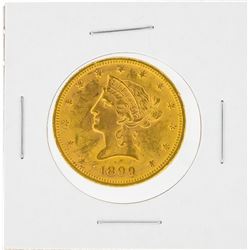 1899 $10 Liberty Head Eagle Gold Coin BU