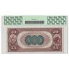 Image 2 : 1882 $20 Brown Back National Bank Note PCGS 64 PPQ