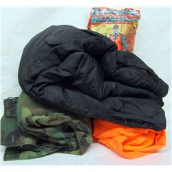 BOX LOT OUTDOOR CLOTHING.