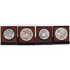 Image 2 : SET OF 4 ROYAL CANADIAN MINT SILVER COINS
