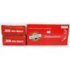 Image 1 : 3 BOXES BLACK HILLS 308 WIN MATCH AMMO