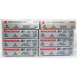 8 BOXES WINCHESTER 12 GA. SABOT SLUGS