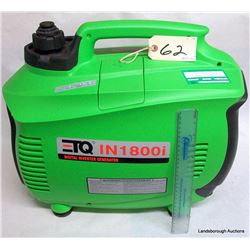 ETQ 1800i PORTABLE GENERATOR