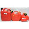 Image 1 : GAS CANS AND OIL FUNNELS