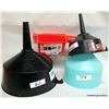 Image 2 : GAS CANS AND OIL FUNNELS