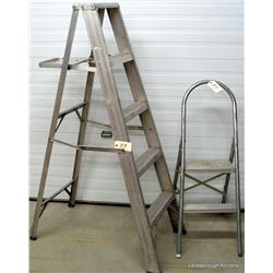 STEP LADDER AND STEP STOOL