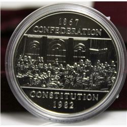 1982 Canada Confederation $1 Dollar Coin in Original Box
