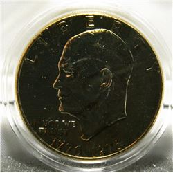 1976 United States Gold Toned Eisenhower $1 Dollar