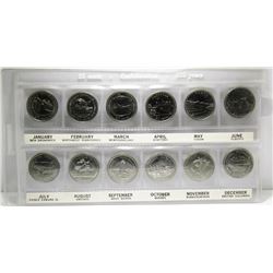 1992 Canada 25-Cent Year Set - 125th Anniversary of the Confederation