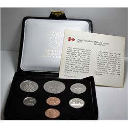1977 Canada Double Penny Coin Set by RCM