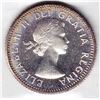 Image 2 : 1955 Canada ICCS Graded Silver 10-Cent Dime Coin - PL-66, Cameo