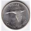1967 Canada Silver $1 Dollar Coin - MS-64 with Lustre!