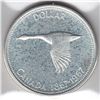 1967 Canada ICCS Graded Silver $1 Dollar Coin - PL-66