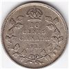 Image 1 : 1913 Canada Silver 10-Cent Dime Coin - VF-35/EX