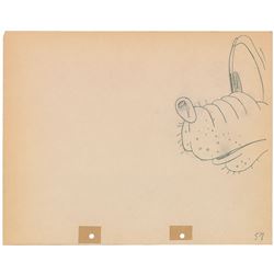 Pluto production drawings from Mickey’s Pal Pluto