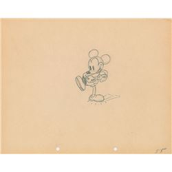 Mickey Mouse production drawing from Mickey’s Gala Premiere