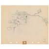 Image 1 : Mickey and Minnie Mouse production drawing from Mickey’s Rival