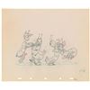 Image 1 : Dancing Bugs production drawing from Woodland Cafe