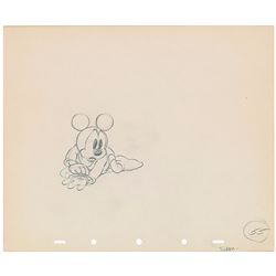 Mickey Mouse production drawing from The Brave Little Tailor