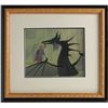 Image 1 : Maleficent and Prince Phillip production cels  from Sleeping Beauty