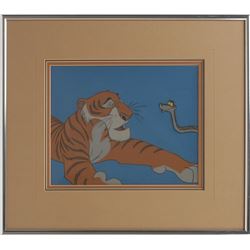 Shere Khan and Kaa production cels  from The Jungle Book