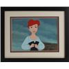 Image 1 : Ariel production cel and production background from The Little Mermaid II