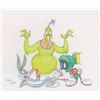 Image 1 : Bugs Bunny and Marvin the Martian drawing