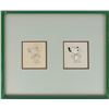 Image 1 : Snoopy production cel and drawing from Peanuts