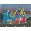 Image 1 : Scooby Doobies production cel from Scooby Doo’s Laff-A-Lympics