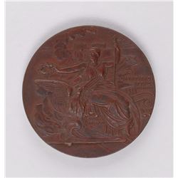 Athens 1896 Summer Olympics Bronze Participation Medal