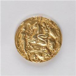 London 1908 Summer Olympics Gold Winner’s Medal