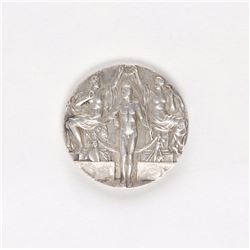 Stockholm 1912 Summer Olympics Silver Winner’s Medal