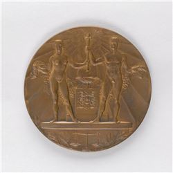 Amsterdam 1928 Summer Olympics Bronze Participation Medal