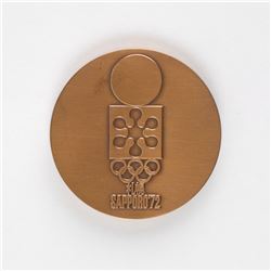 Sapporo 1972 Winter Olympics Bronze Participation Medal