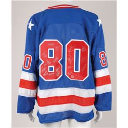 Lake Placid 1980 Winter Olympics Miracle on Ice Signed Jersey