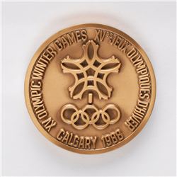 Calgary 1988 Winter Olympics Bronze Participation Medal